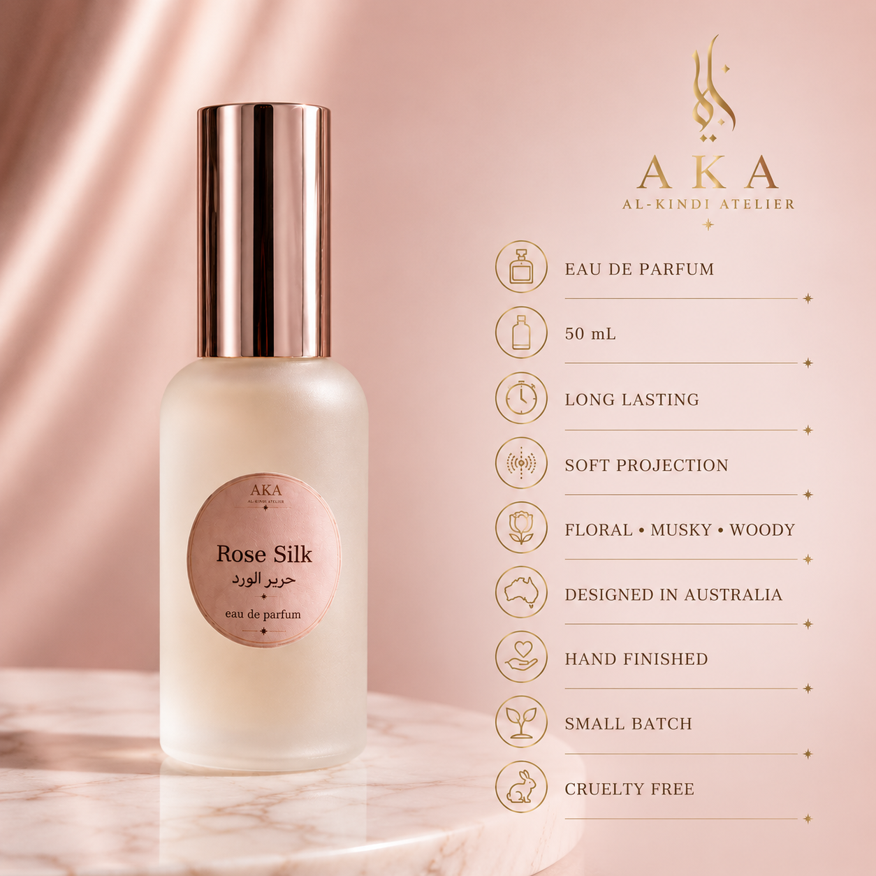 Rose Silk | Eau de Parfum | 50 mL