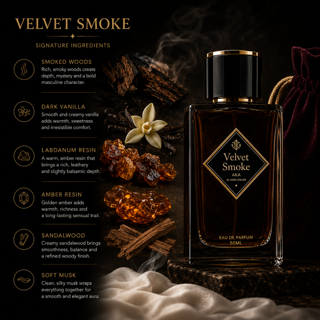 Velvet Smoke | Eau de Parfum | 30 mL
