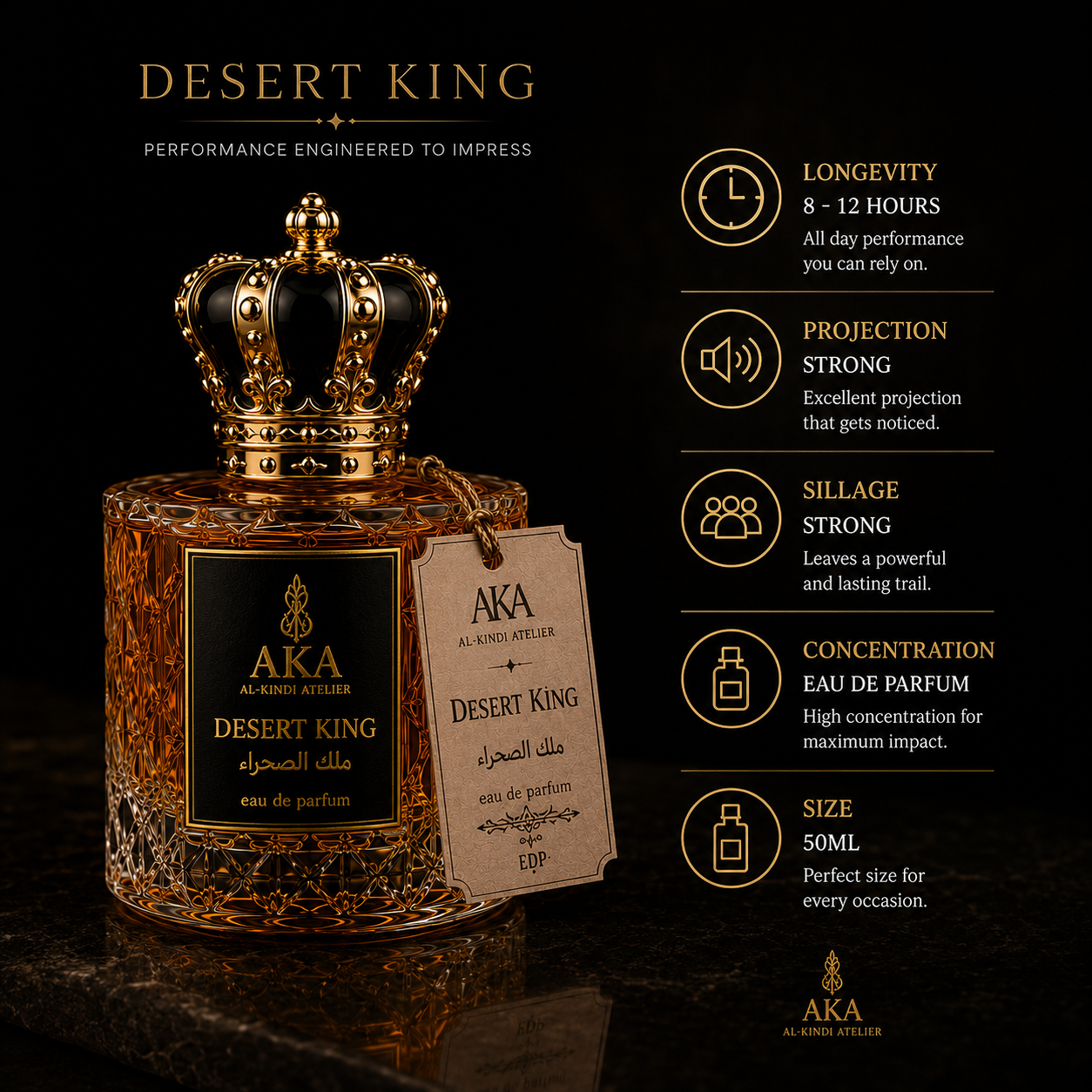 Desert King | Eau de Parfum | 50 mL